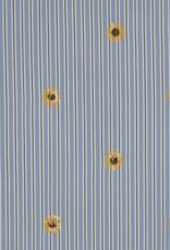 Katoen - Blauw - Sunflower