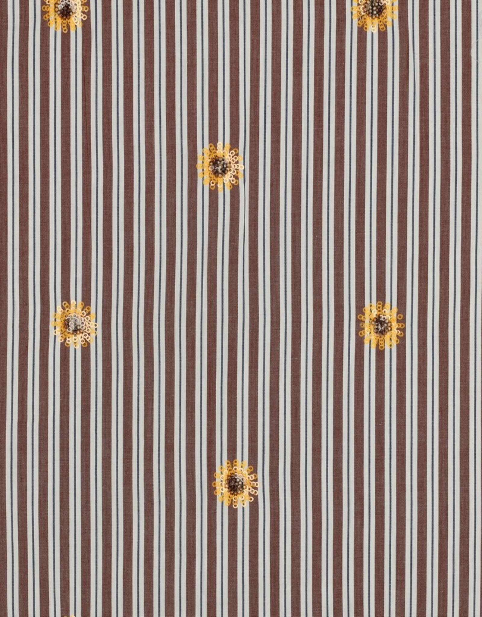 Katoen - Bruin - Sunflower