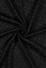 Viscose Jacquard - Spots Zwart