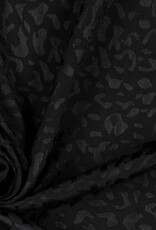 Viscose Jacquard - Spots Zwart