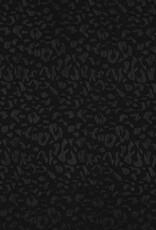 Viscose Jacquard - Spots Zwart