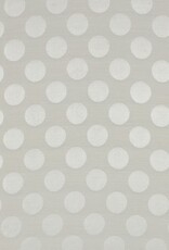 Viscose Jacquard - Polkadot Wit