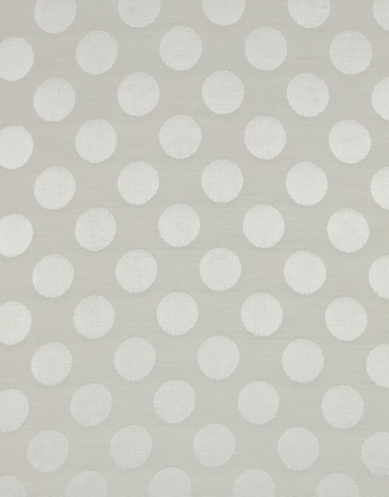 Viscose Jacquard - Polkadot Wit
