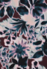 Satijn Katoen - Faded flowers