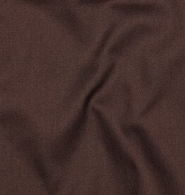 Twill katoen - Chocoladebruin