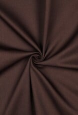 Twill katoen - Chocoladebruin