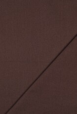 Twill katoen - Chocoladebruin