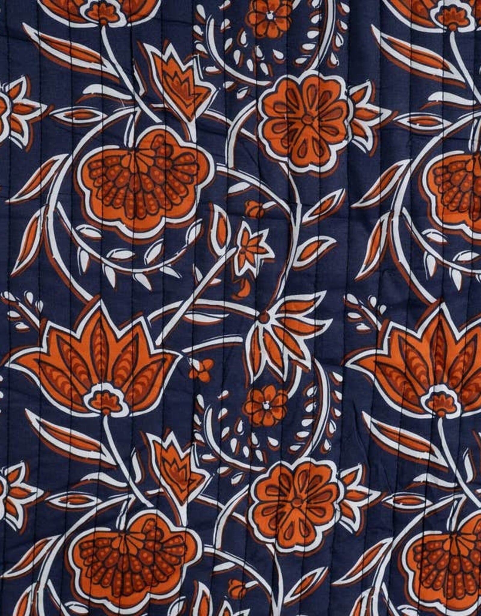 Stepper katoen - Blue Flowers