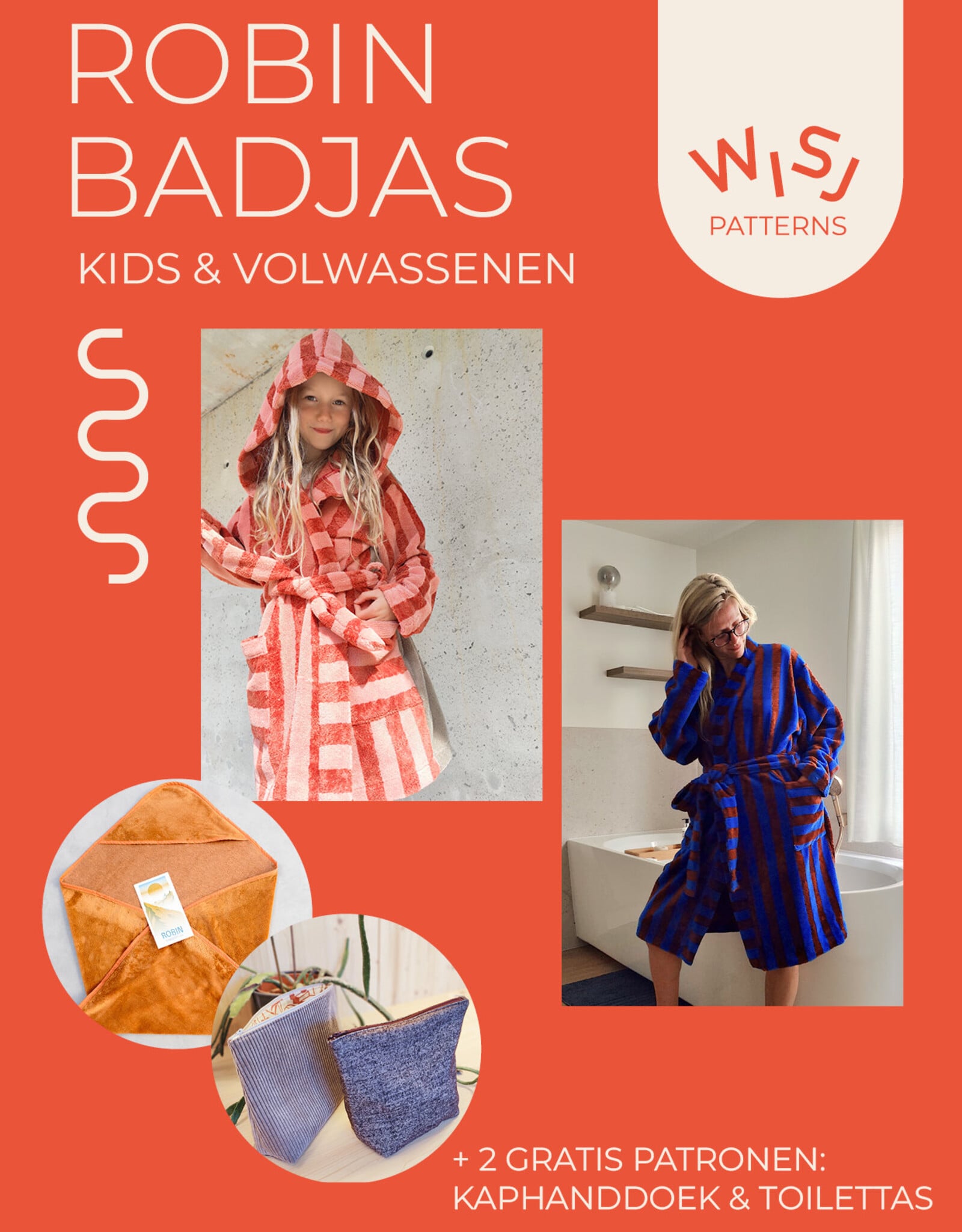 WISJ Patroon -  Robin - Badjas