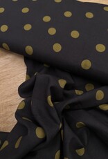 Viscose - Polkadot - Olive