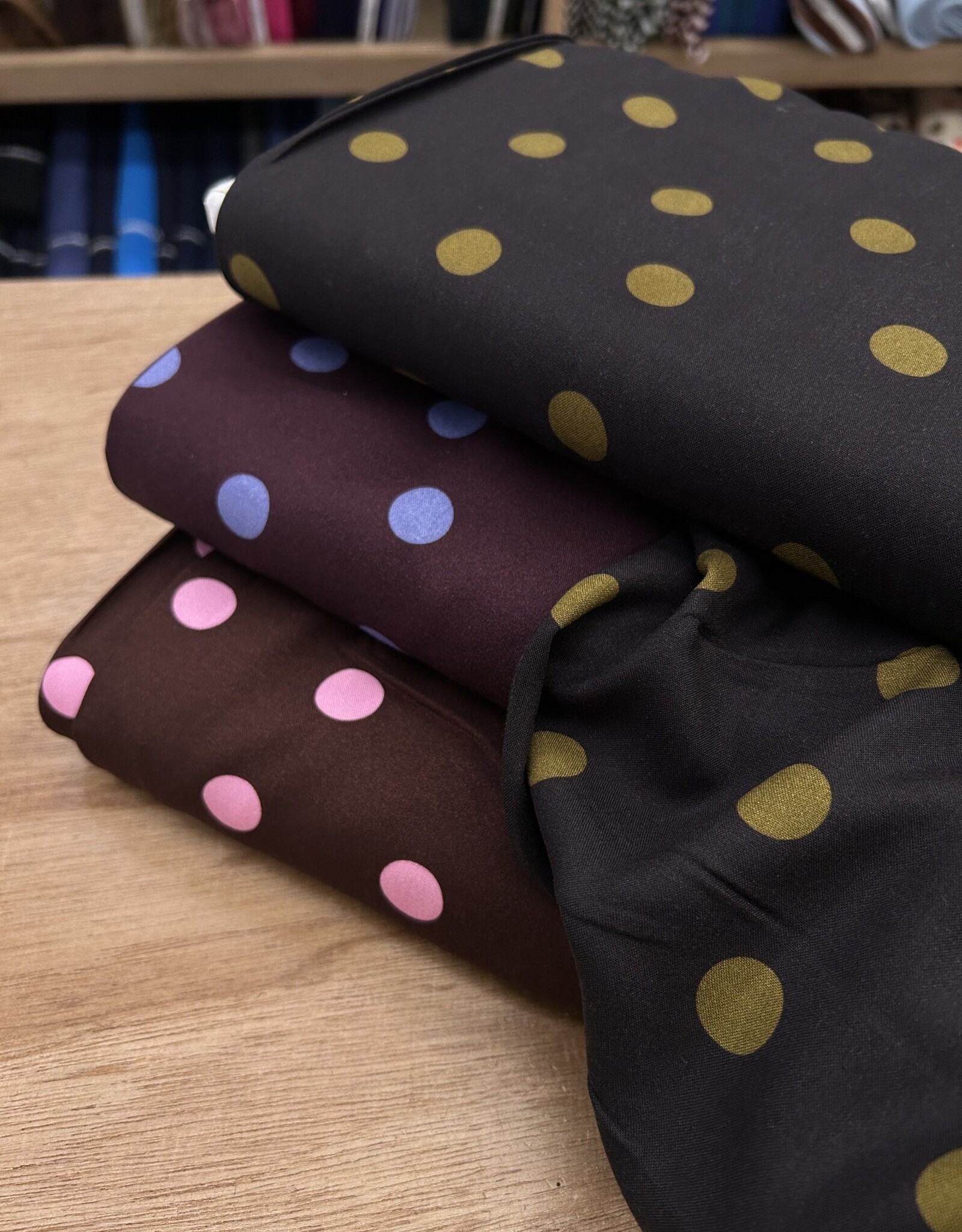 Viscose - Polkadot - Lavender