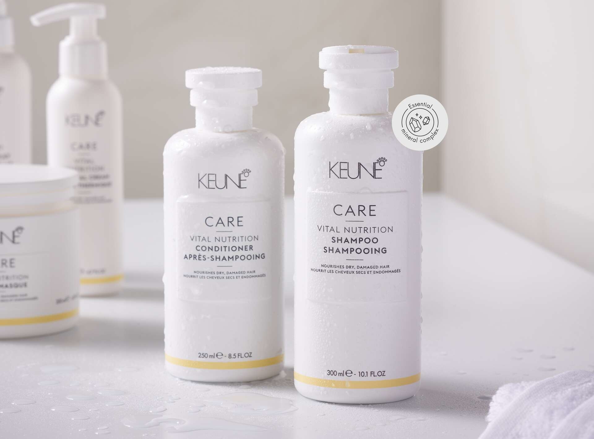 Keune Vital Nutrition Shampoo 300ml WOW Haircosmetics WOW Haircosmetics