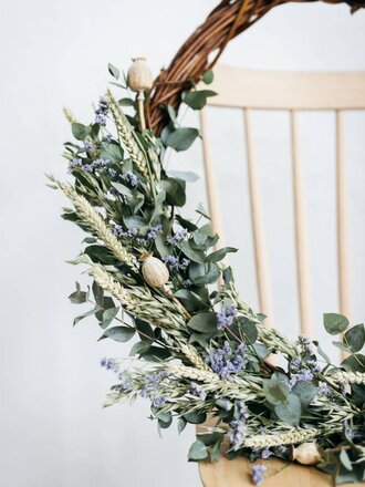 Wreath Isa-Linde Ø 60 cm