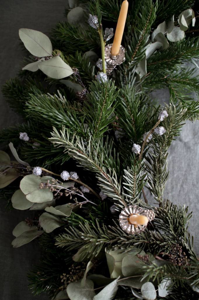 Wreath Yngmar Ø 30 cm - flower or advent wreath
