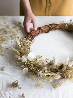 Flowerwreath brombloom Ø 40 cm