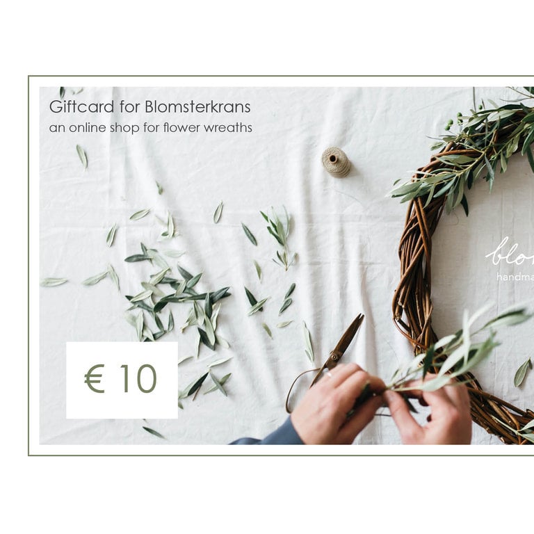 Blomsterkrans Gift Card