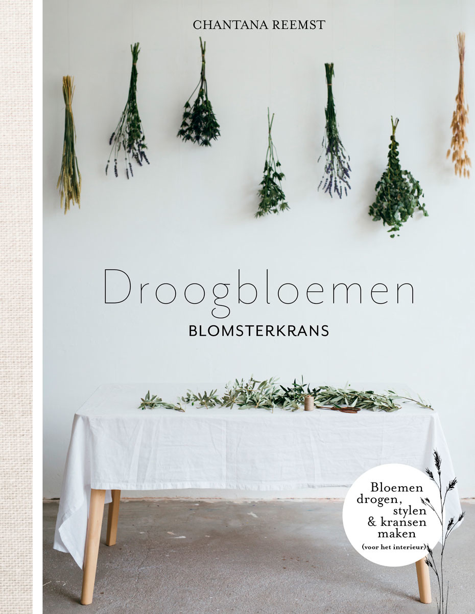 Book 'Dried Flowers' Blomsterkrans