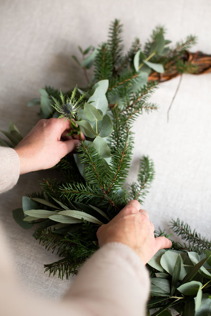 Feestelijke Workshop Kerstkrans maken 17 dec