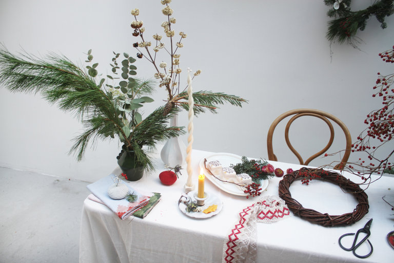 Feestelijke Workshop Kerstkrans maken 17 dec