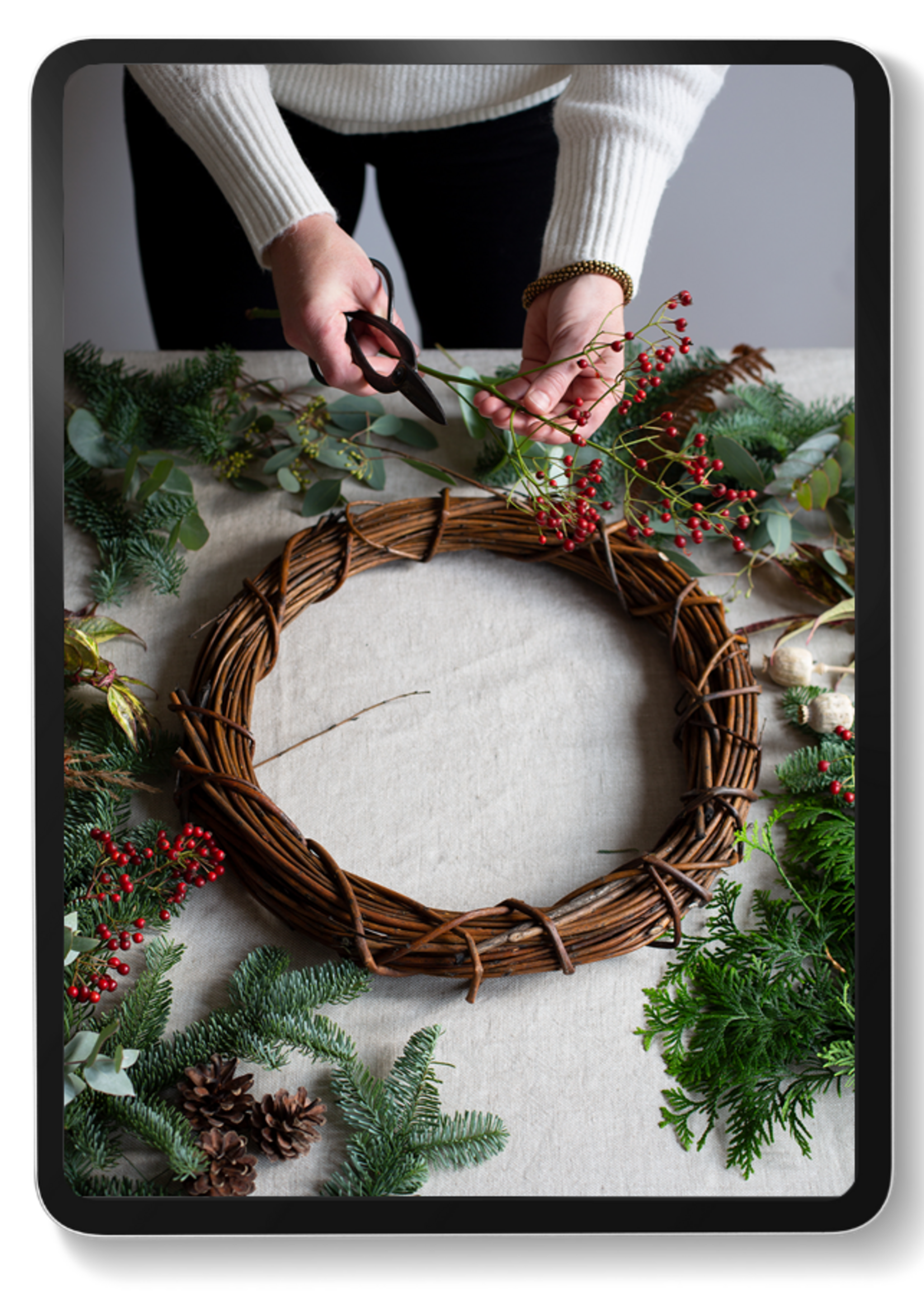 Video: Christmas Wreath Making