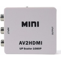 ForDig Tulp / AV / Composiet RCA naar HDMI omvormer - Adapter RCA to HDMI