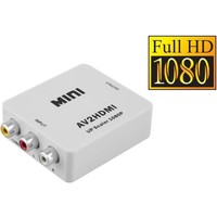 ForDig Tulp / AV / Composiet RCA naar HDMI omvormer - Adapter RCA to HDMI