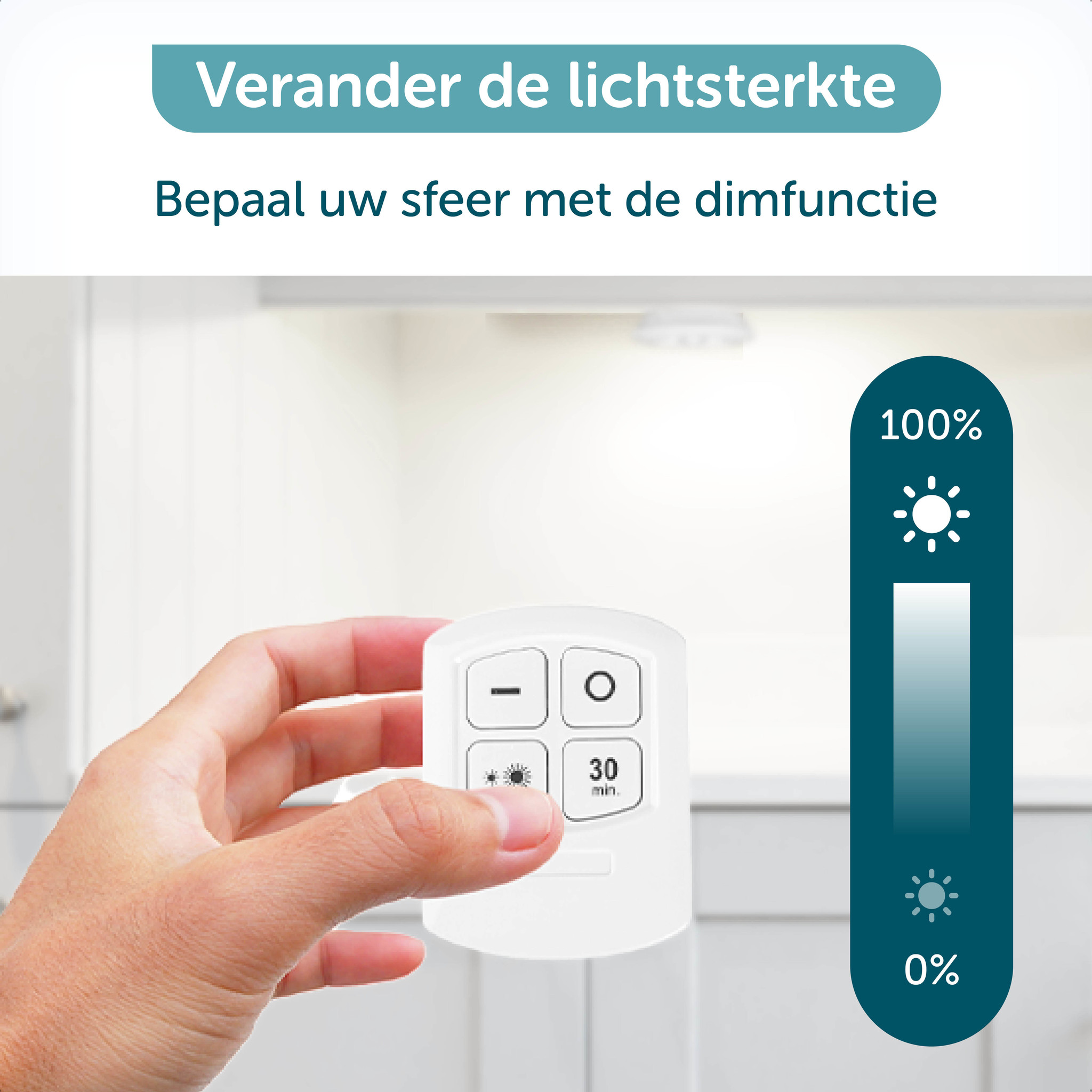 wassen suiker legaal ForDig Draadloze LED Spots (5 stuks) - Inclusief Afstandsbediening - Licht  Spotjes op Batterijen met Dimmer en Timer - 30 Lumen per Lamp met 3  Lichtstanden - Dagdeal.nl