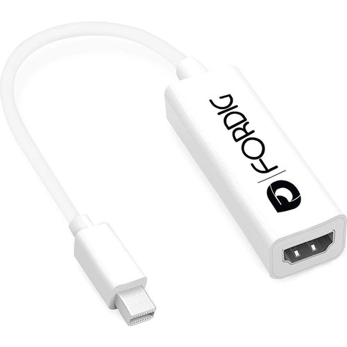 ForDig Thunderbolt Port naar HDMI Kabel Adapter - Geschikt voor Macbook Air, Pro en iMac - Kabeladapter - 20 cm - Wit 