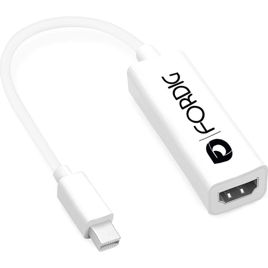 ForDig Thunderbolt Port naar HDMI Kabel Adapter - Geschikt voor Macbook Air, Pro en iMac - Kabeladapter - 20 cm - Wit