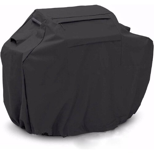 ForDig XL Barbecue Beschermhoes Universeel - 150 x 61 x 122 cm - Barbecue hoes - Afdekhoes BBQ - Grill Cover - Zwart 