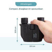 ForDig Verrekijker - Inclusief Draagtas en Nekstrap - 10x25 - BAK4 - Full Multi-coated (FMC) Lenzen - Compact & Waterdicht - Geschikt voor Jagen / Theater / Reizen / Vogels Spotten - Voor Volwassenen & Kinderen