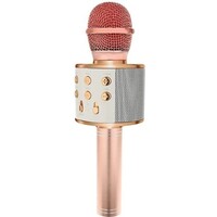 ForDig Karaoke Bluetooth microfoon met speaker - Draadloos - Bluetooth 4- Roze