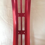 cut-out rim RM100, 26", red anodized, 32 spoke holes, square