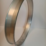 bicycle rim DW80, 26", alloy raw, no anodize, 0 spoke holes