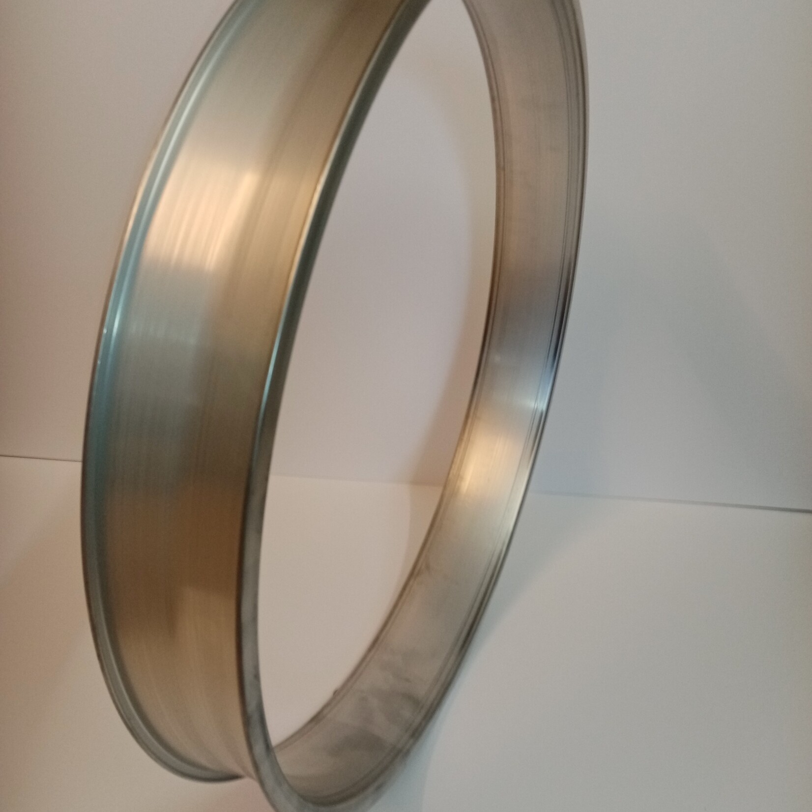 bicycle rim DW80, 26", alloy raw, no anodize, 0 spoke holes