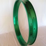 bicycle rim DW80, 26", alloy, green anodized