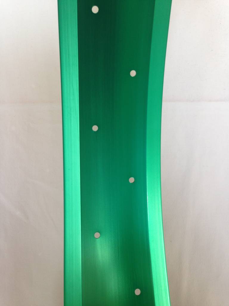 Alufelge RM80, 26", grün eloxiert
