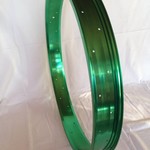 alloy rim RM65, 24", green anodized