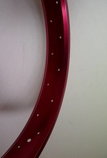 alloy rim RM65, 26", red anodized
