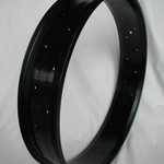 bicycle rim RM100, 24", alloy, black anodized