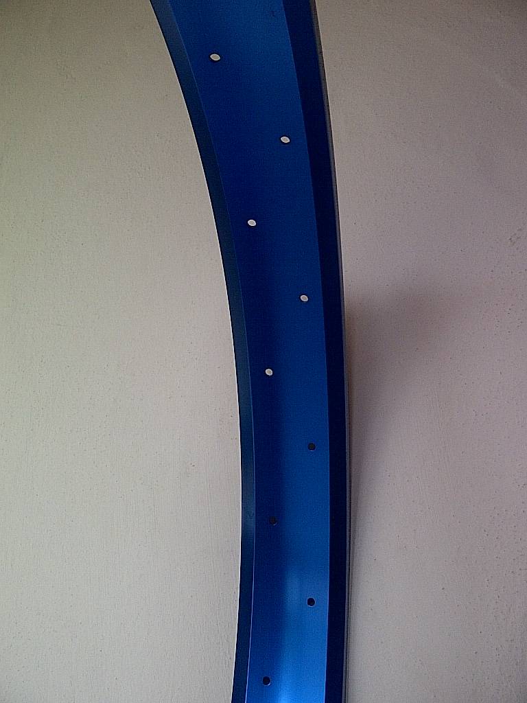 Alufelge RM65, 24", blau eloxiert