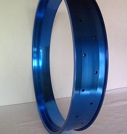 alloy rim DW100, 26", blue anodized