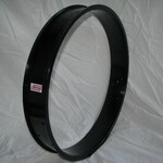 bicycle rim DW80, 24", alloy, black anodized