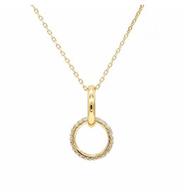 LAVYY Double Circle Ketting Goud