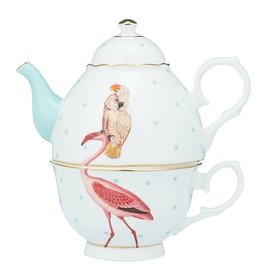 Yvonne Ellen Tea for One 500ml - Flamingo