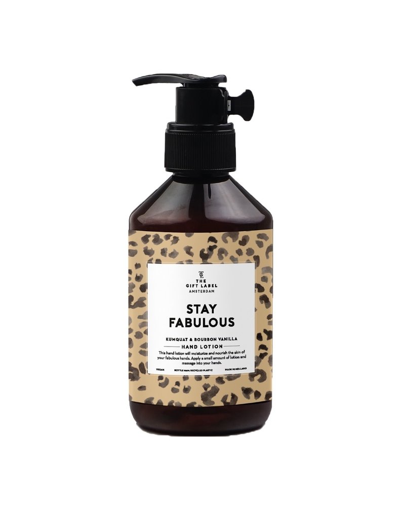 The Gift Label Hand lotion - Stay Fabulous