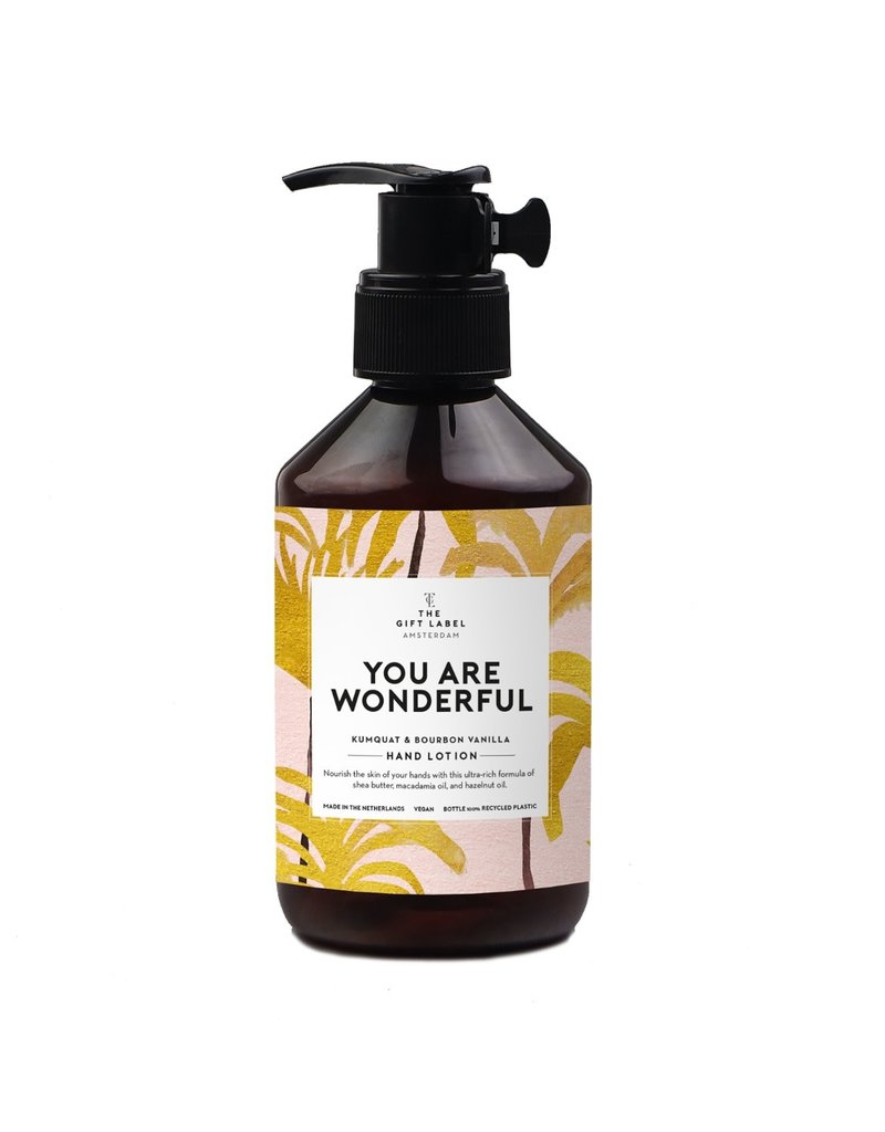 The Gift Label Hand lotion - You are wonderful