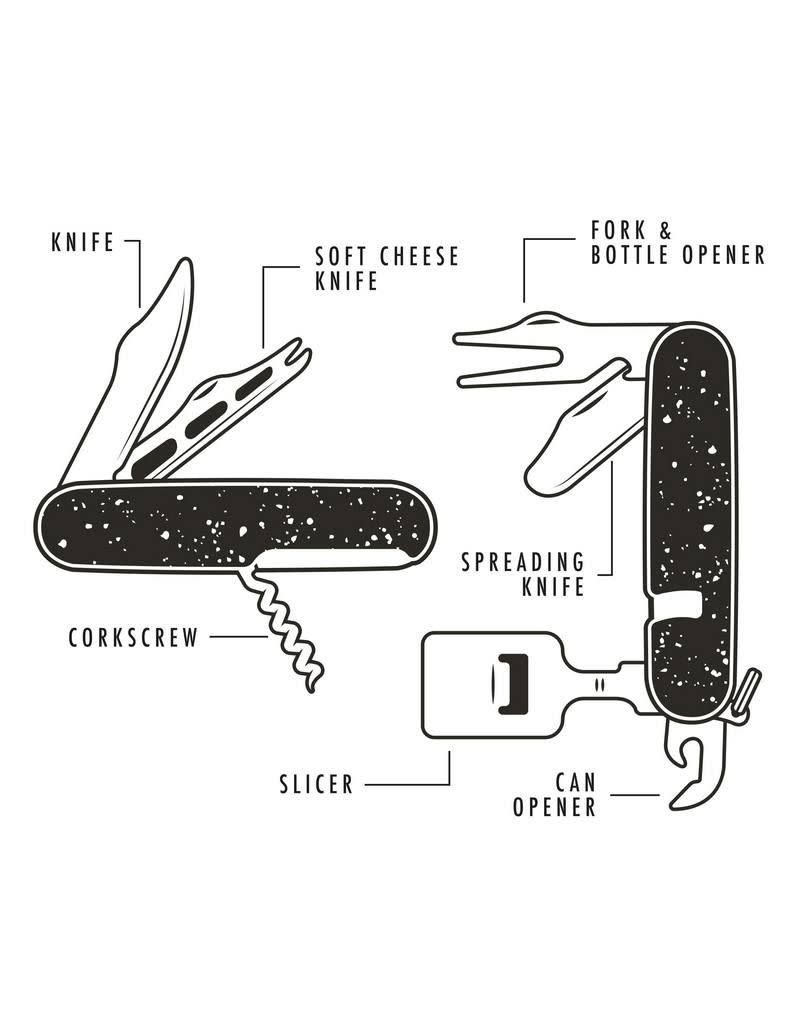 Gentlemen's Hardware Kaas en Wijn tool