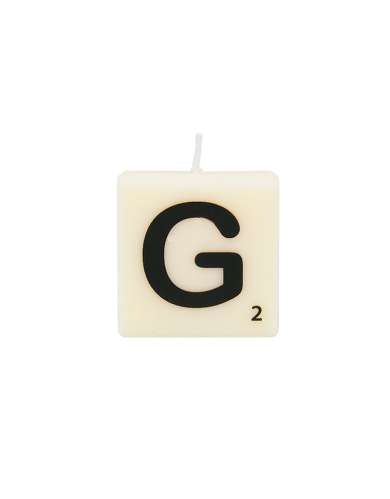 The Gift Label Letter- en cijferkaarsen - G