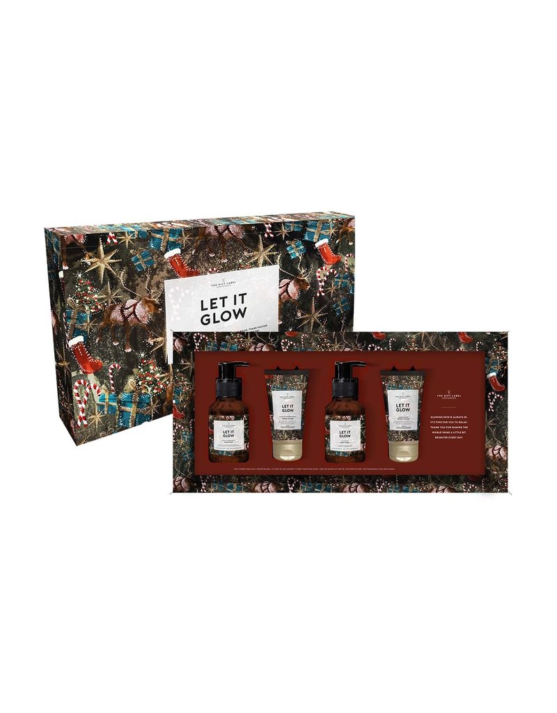 The Gift Label Luxe Giftbox - Xmas - Let It Glow